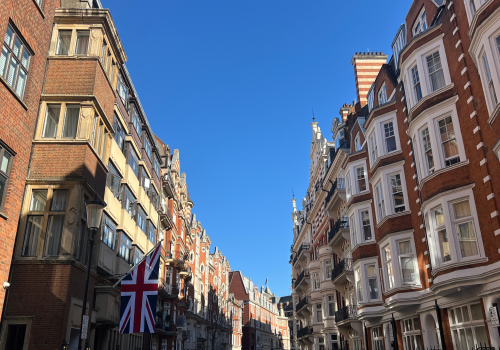 Traditional architecture in London, England